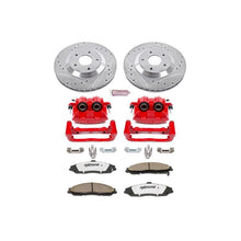 Cargar imagen en el visor de la galería, Power Stop 97-04 Chevrolet Corvette Front Z26 Street Warrior Brake Kit w/Calipers