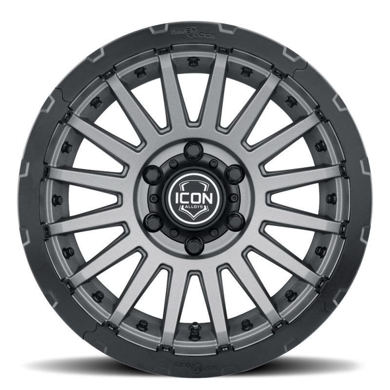 ICON Recon Pro 17x8.5 6x5.5 0mm Offset 4.75in BS Rueda de carbón de 106.1mm de diámetro