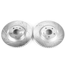Cargar imagen en el visor de la galería, Power Stop 83-96 Buick Century Front Evolution Drilled &amp; Slotted Rotors - Pair