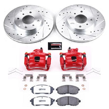 Cargar imagen en el visor de la galería, Power Stop 93-01 Nissan Altima Front Z26 Street Warrior Brake Kit w/Calipers