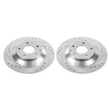 Cargar imagen en el visor de la galería, Power Stop 13-19 Mazda CX-5 Rear Evolution Drilled &amp; Slotted Rotors - Pair