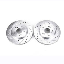 Cargar imagen en el visor de la galería, Power Stop 07-12 Acura RDX Front Evolution Drilled &amp; Slotted Rotors - Pair