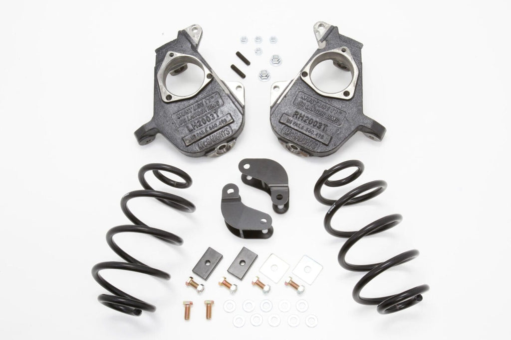 McGaughy's 2/3 Inch Spindle Lowering Kit 2007-2013 Tahoe, Suburban, Yukon, and Avalanche 2WD/4WD Non-Auto