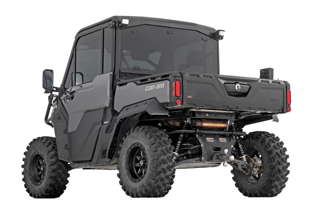 M1 Rear Coil Over Shocks Ride Height Adjust Can-Am Defender MAX HD10/PRO HD10 Rough Country