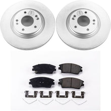 Load image into Gallery viewer, Power Stop 17-19 Hyundai Elantra Front Z17 Evolution Geomet Coated Brake Kit