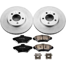 Cargar imagen en el visor de la galería, Power Stop 93-97 Ford Thunderbird Front Z17 Evolution Geomet Coated Brake Kit