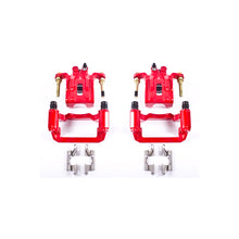 Load image into Gallery viewer, Power Stop 05-12 Nissan Pathfinder Rear Red Calipers w/Brackets - Pair