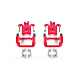 Power Stop 05-12 Nissan Pathfinder Rear Red Calipers w/Brackets - Pair