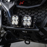 Baja Designs 2024+ Can-Am Maverick R XL80 Push Bar Bumper Kit - Clear