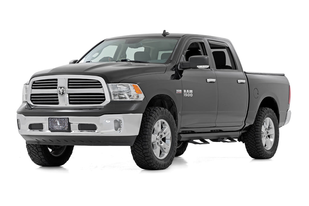 SRL2 Adj Aluminum Step Crew Cab Ram 1500/2500/3500 2WD/4WD (2010-2018 & Classic) Rough Country
