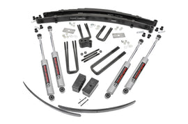 4 Inch Lift Kit Rear Blocks Dodge/Plymouth Ramcharger/Trailduster (1974) Rough Country