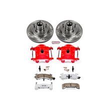 Cargar imagen en el visor de la galería, Power Stop 82-87 Buick Regal Front Z26 Street Warrior Brake Kit w/Calipers