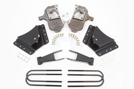 McGaughy's 2/3-5 Inch Spindle Lowering Kit 2002-2010 Silverado/Sierra 3500 2WD/4WD