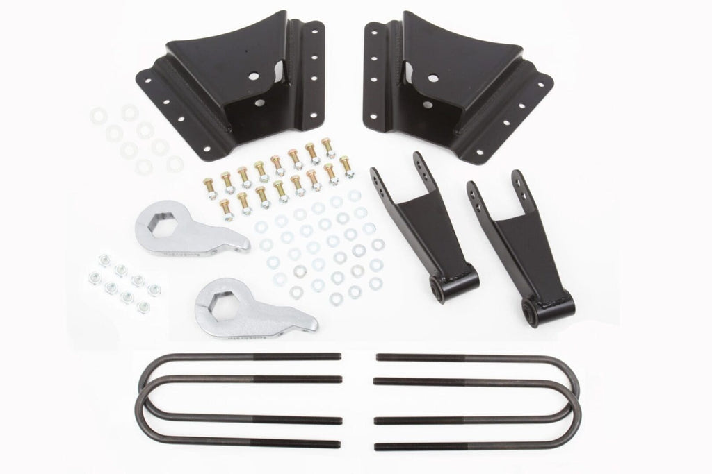 McGaughy's 2/3-5 Inch Torsion Key Lowering Kit 2002-2010 Silverado/Sierra 3500 2WD/4WD