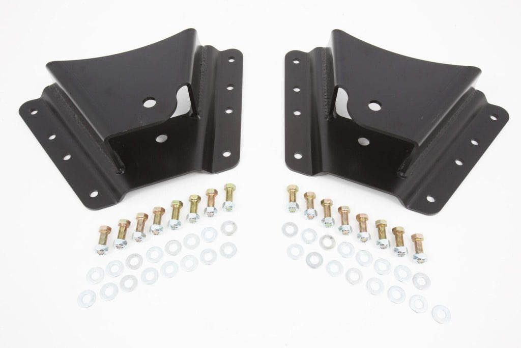 McGaughy's 3 Inch Drop Hangers 2002-2010 Silverado/Sierra 3500 2WD/4WD with 10 Hole Hangers