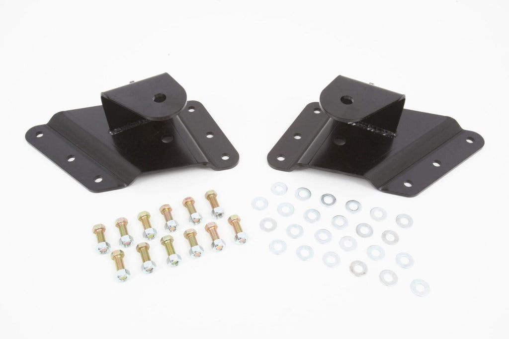 McGaughy's 3 Inch Drop Hangers 2002-2010 Silverado/Sierra 3500 2WD/4WD with 8 Hole Hangers