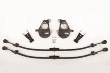 Load image into Gallery viewer, McGaughy's 2/4 Inch Spindle/Leaf Spring Lowering Kit 2014-2016 Silverado/Sierra 1500 with Cast Steel Control Arms 2WD/4WD