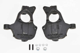 McGaughy's 2 Inch Drop Spindles 2014-2018 Silverado/Sierra 1500/ 2014-2020 Tahoe/Yukon 2WD with Stamped Steel/Alum Control Arms