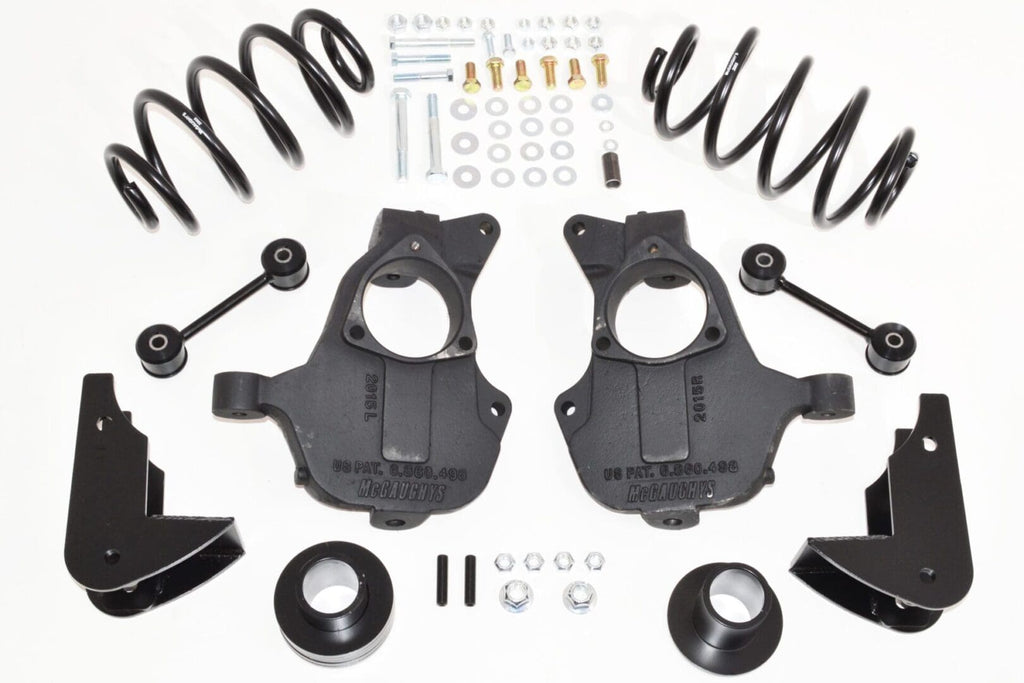 McGaughy's 3-4/5 Inch Spindle Lowering Kit 14-20 Tahoe, Suburban, Yukon, and Yukon XL 2WD Non-Auto