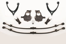 Load image into Gallery viewer, McGaughy's 2/4 Inch Spindle/Leaf Spring Lowering Kit 2014-2018 Silverado/Sierra 1500 with Stamped Steel/Alum Control Arms 4WD