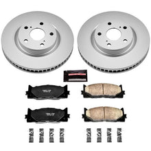 Cargar imagen en el visor de la galería, Power Stop 13-18 Lexus ES300h Front Z17 Evolution Geomet Coated Brake Kit