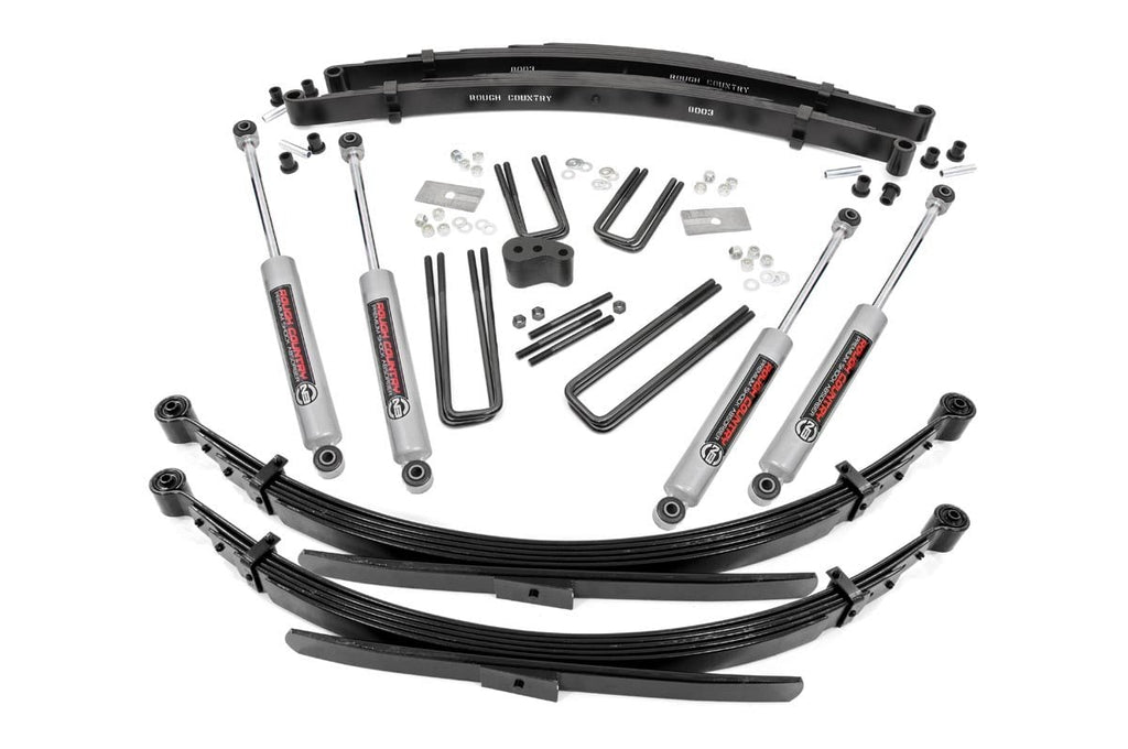 4 Inch Lift Kit Dodge/Plymouth Ramcharger (78-93)/Trailduster (78-81) Rough Country
