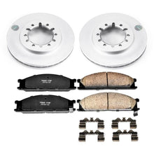 Cargar imagen en el visor de la galería, Power Stop 99-04 Nissan Frontier Front Z17 Evolution Geomet Coated Brake Kit