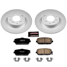 Cargar imagen en el visor de la galería, Power Stop 06-15 Mazda MX-5 Miata Rear Z17 Evolution Geomet Coated Brake Kit