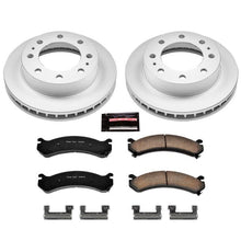 Cargar imagen en el visor de la galería, Power Stop 00-05 Cadillac DeVille Front Z17 Evolution Geomet Coated Brake Kit