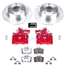Cargar imagen en el visor de la galería, Power Stop 98-04 Audi A6 Rear Z26 Street Warrior Brake Kit w/Calipers