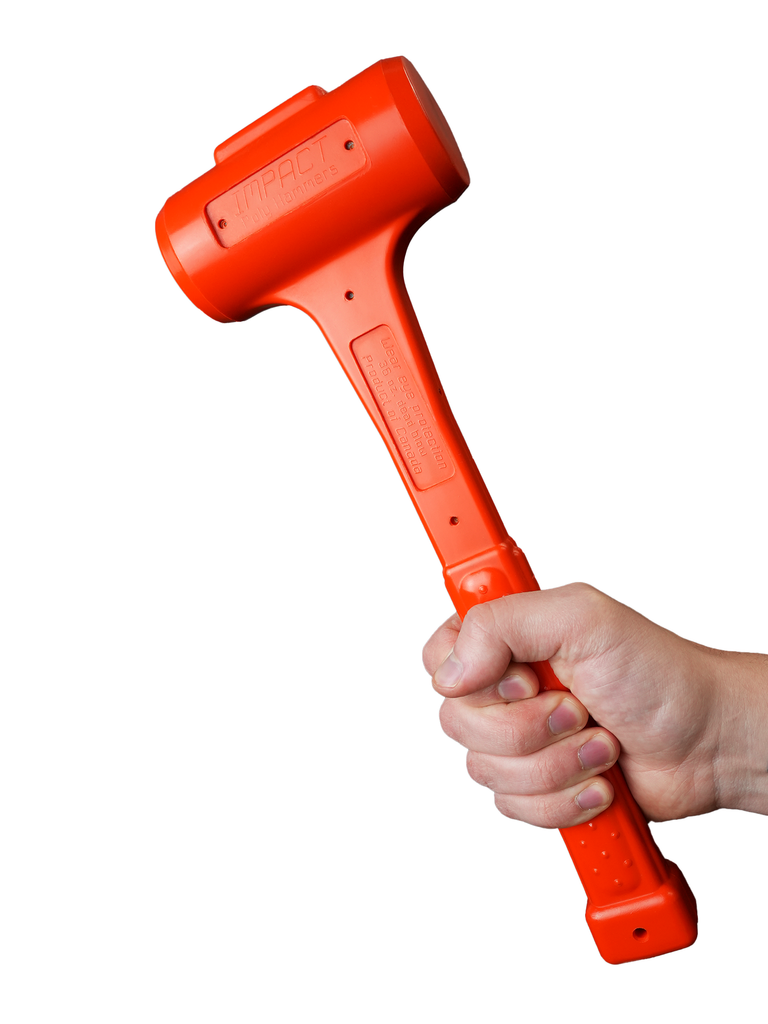 Impact Poly Hammers 36 oz Orange Polyurethane Dead Blow Hammer
