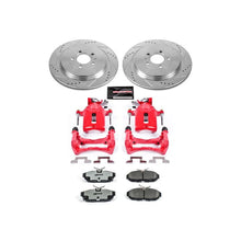 Cargar imagen en el visor de la galería, Power Stop 13-14 Ford Mustang Rear Z26 Street Warrior Brake Kit w/Calipers