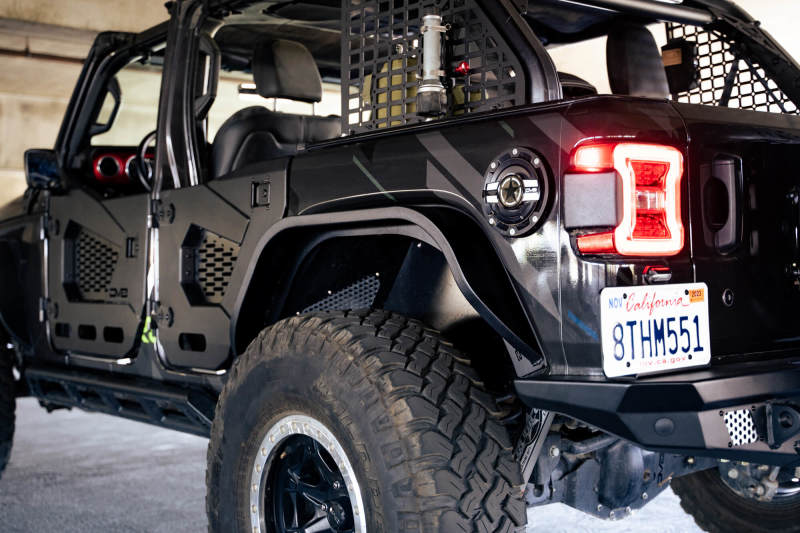 Bengalas delgadas campo a través de la defensa del jeep Wrangler JL 18-23 de DV8
