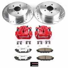 Cargar imagen en el visor de la galería, Power Stop 06-09 Subaru Legacy Rear Z26 Street Warrior Brake Kit w/Calipers