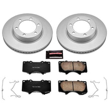 Cargar imagen en el visor de la galería, Power Stop 01-07 Toyota Sequoia Front Z17 Evolution Geomet Coated Brake Kit