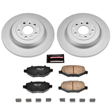 Cargar imagen en el visor de la galería, Power Stop 11-15 Ford Edge Rear Z17 Evolution Geomet Coated Brake Kit