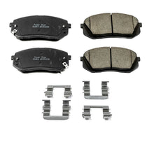 Cargar imagen en el visor de la galería, Power Stop 15-16 Hyundai Sonata Front Z17 Evolution Ceramic Brake Pads w/Hardware
