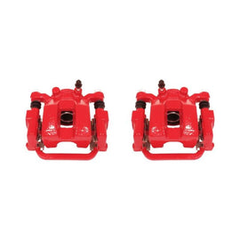 Power Stop 03-08 Infiniti FX35 Rear Red Calipers w/Brackets - Pair