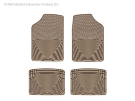 WT Rubber Mats - Rear - Tan