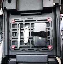 Cargar imagen en el visor de la galería, BuiltRight Industries 10in x 7.5in Tech Plate Steel Mounting Panel - Black