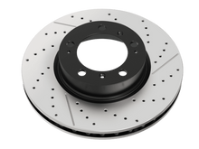 Cargar imagen en el visor de la galería, DBA 14-18 Maserati Ghibli (M157) En-Shield OE Drilled Front Brake Rotor