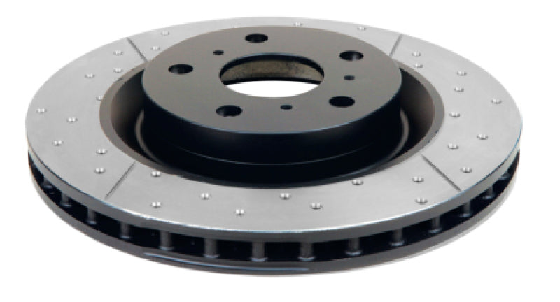 DBA 09-16 Mini Cooper (con frenos JCW) Rotor delantero perforado y ranurado Street Series