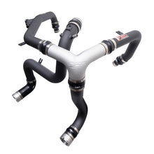 Cargar imagen en el visor de la galería, Injen 21-23 Ford Bronco 2.7L V6 (TT) EcoBoost SES Intercooler Pipes - Wrinkle Black