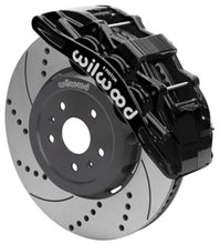 Cargar imagen en el visor de la galería, Wilwood SX6R Big Brake Dynamic Front Brake Kit 15in Drilled &amp; Slotted Black 2020+ Chevy C8 Corvette