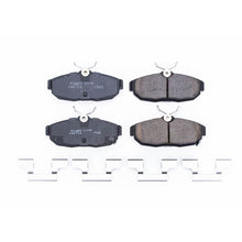 Cargar imagen en el visor de la galería, Power Stop 2012 Ford Mustang Rear Z17 Evolution Ceramic Brake Pads w/Hardware
