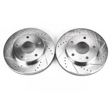Cargar imagen en el visor de la galería, Power Stop 79-85 Buick Riviera Front or Rear Evolution Drilled &amp; Slotted Rotors - Pair