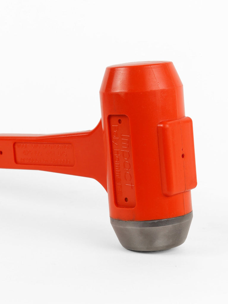 Impact Poly Hammers 4.25 Lbs Orange Polyurethane Dual Faced Dead Blow Hammer