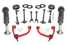 Load image into Gallery viewer, 3 Inch Lift Kit UCA M1 Struts Red Ford Expedition 4WD (2018-2024) Rough Country