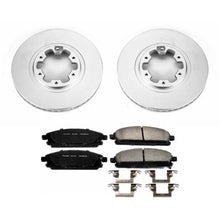 Cargar imagen en el visor de la galería, Power Stop 97-03 Infiniti QX4 Front Z17 Evolution Geomet Coated Brake Kit