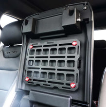 Cargar imagen en el visor de la galería, BuiltRight Industries 10in x 7.5in Tech Plate Steel Mounting Panel - Black
